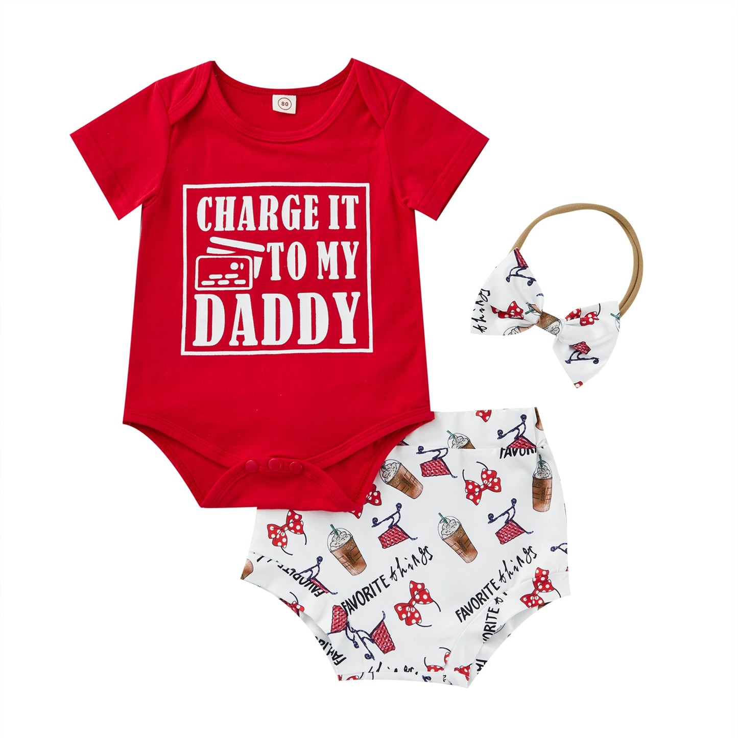 Charge It To My Daddy 3 Pc Set