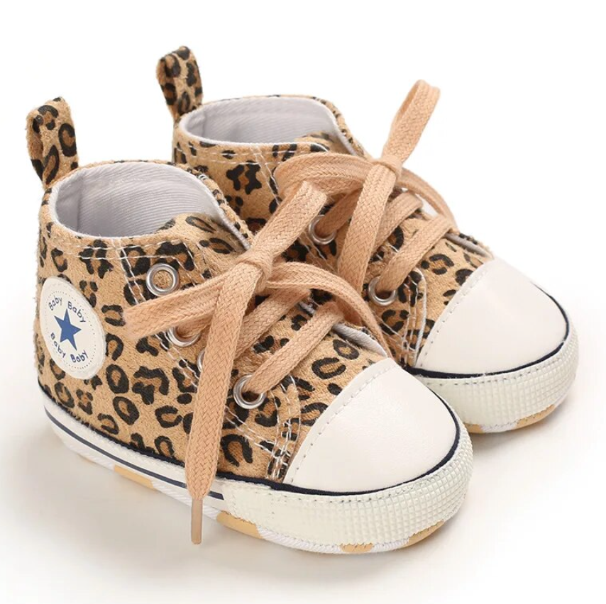 Leopard Print First Walkers