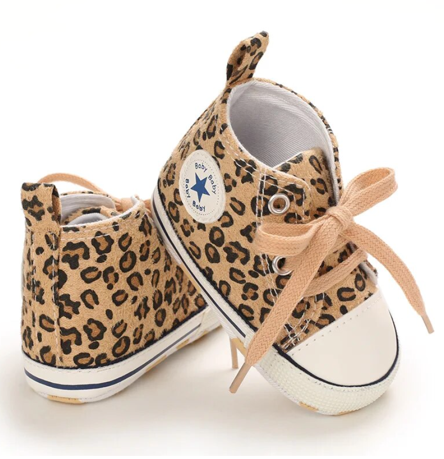 Leopard Print First Walkers