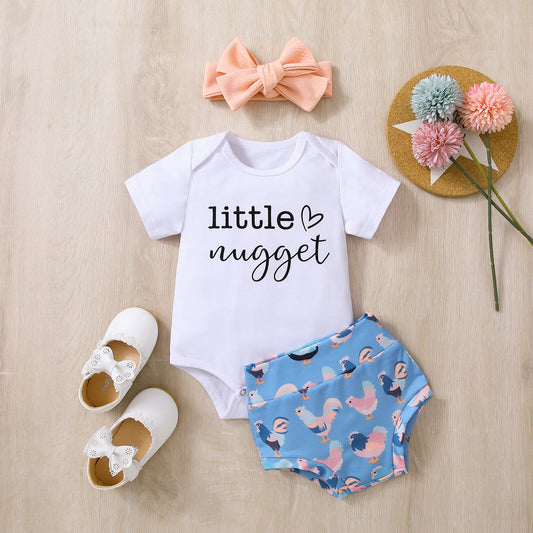 Little Nugget 3 Piece Bloomer Set