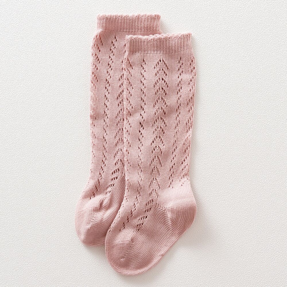 Girls Knitted Knee High Socks