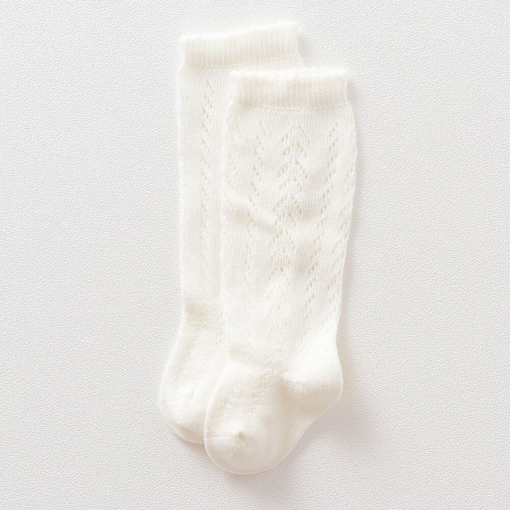 Girls Knitted Knee High Socks