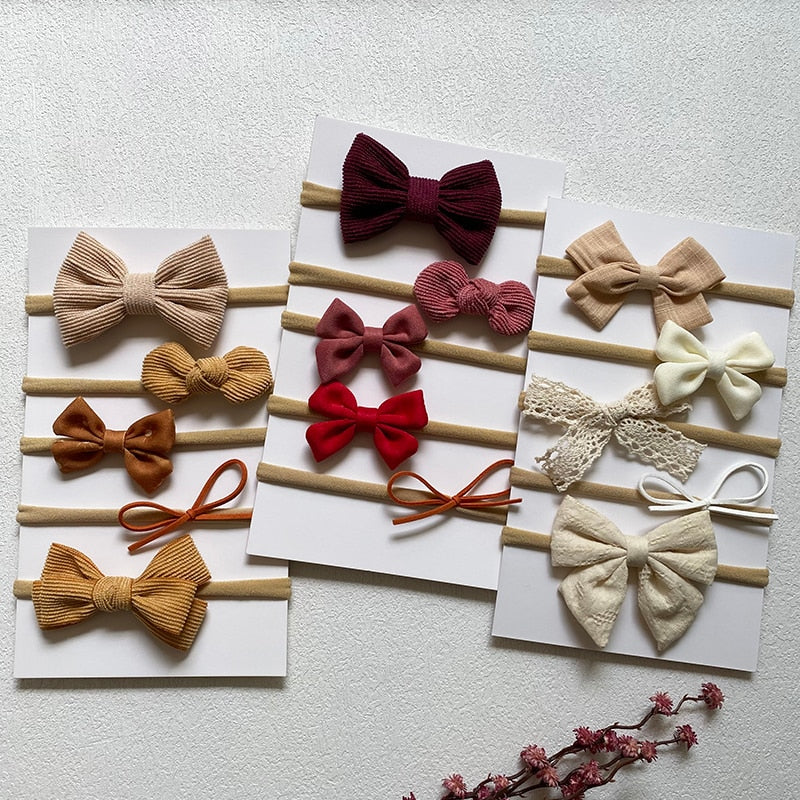 Bow Headband Set