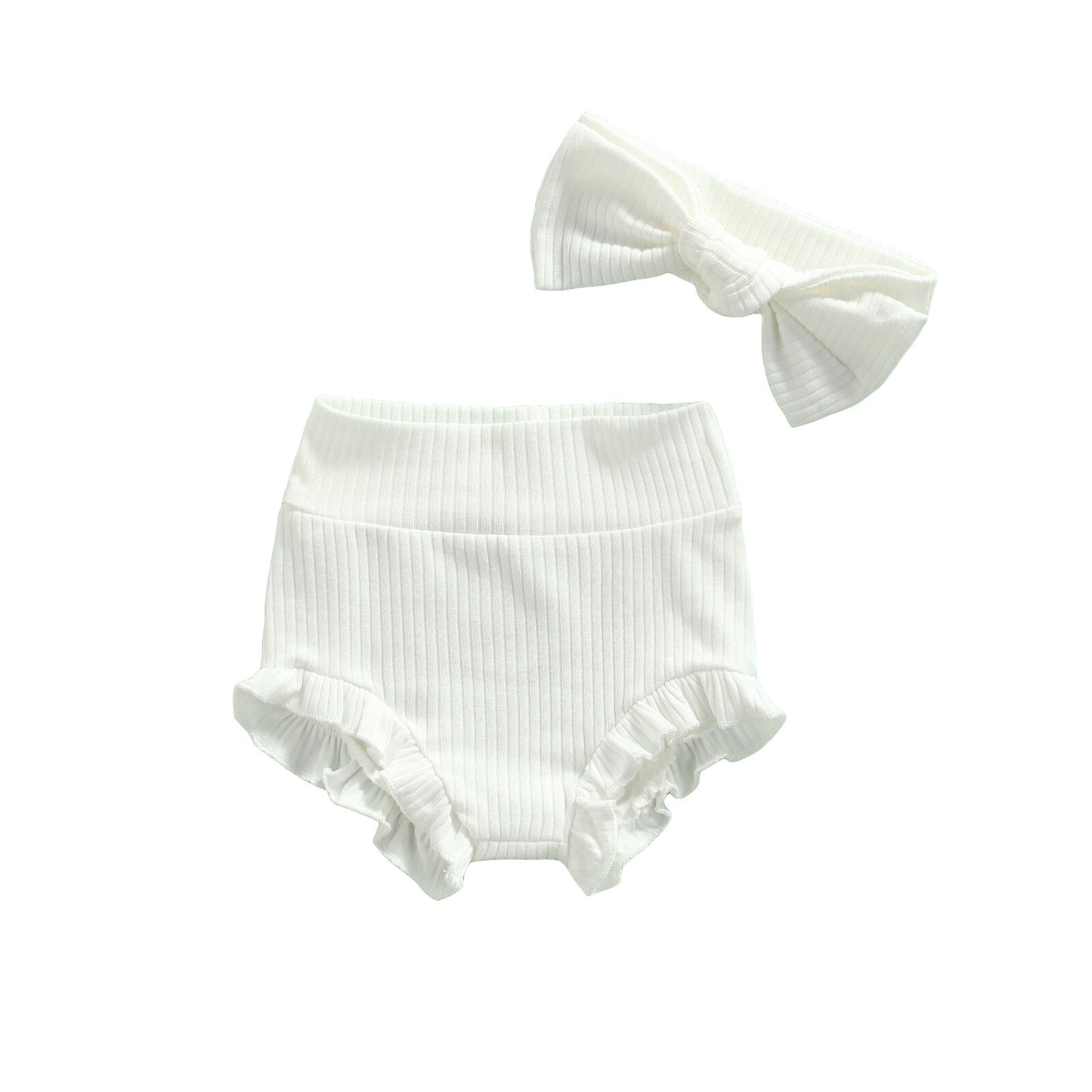 Ruffle Bloomers and Headband Set