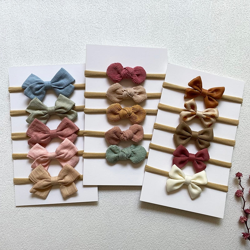 Bow Headband Set