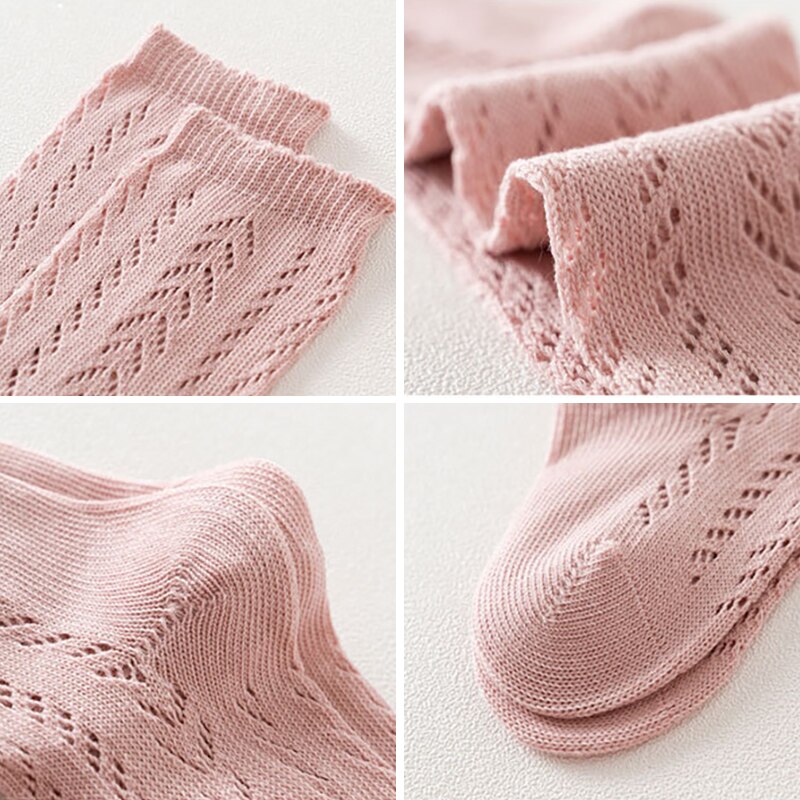 Girls Knitted Knee High Socks