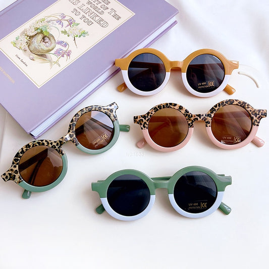 Girls Assorted Round Framed Sunglasses