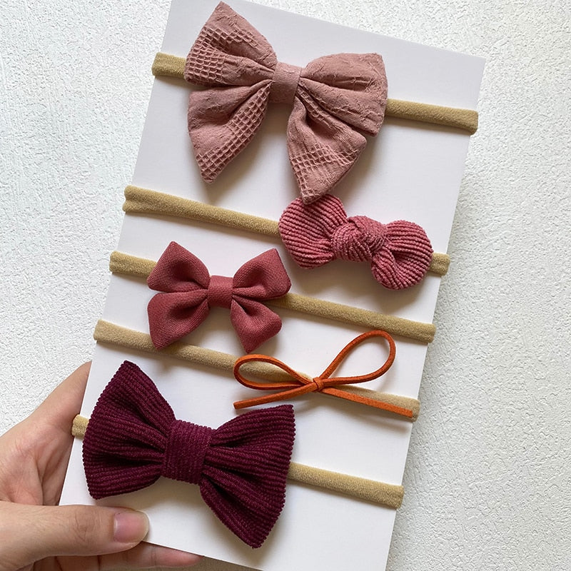 Bow Headband Set