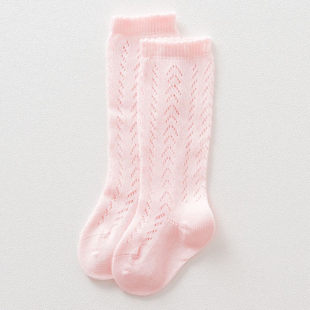 Girls Knitted Knee High Socks