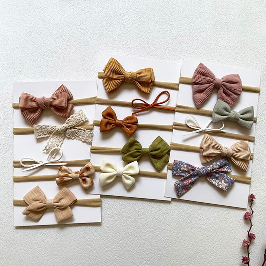 Bow Headband Set