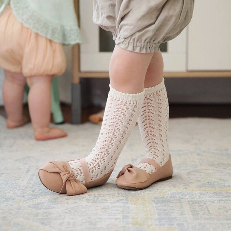 Girls Knitted Knee High Socks