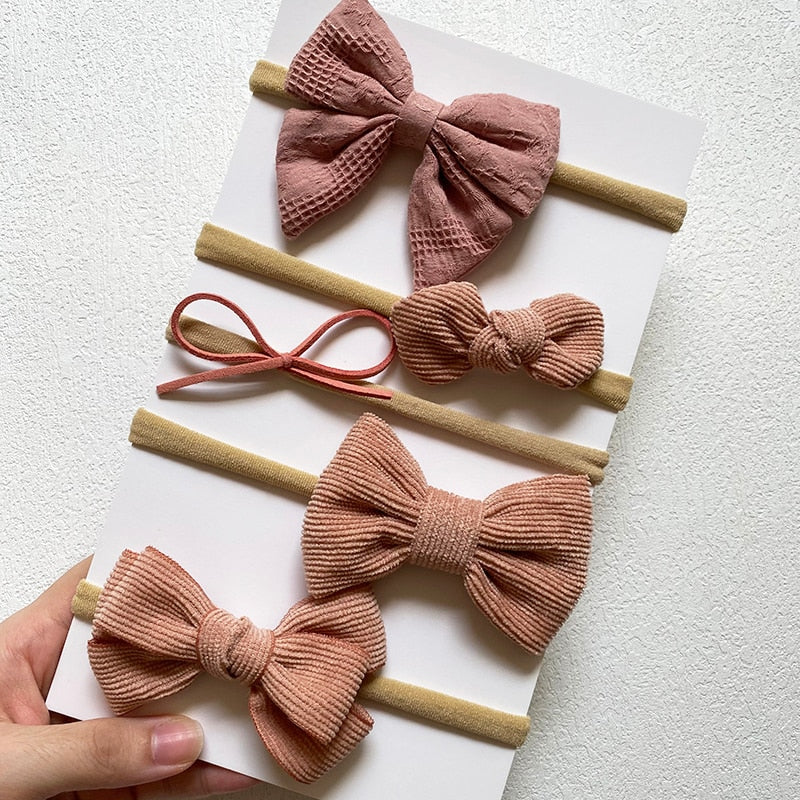 Bow Headband Set