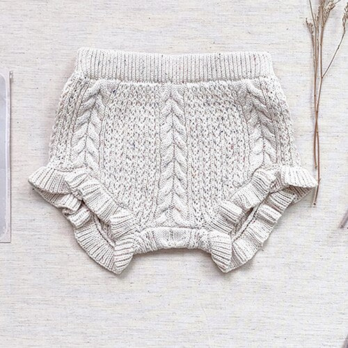 Knitted Ruffle Edge Bloomers