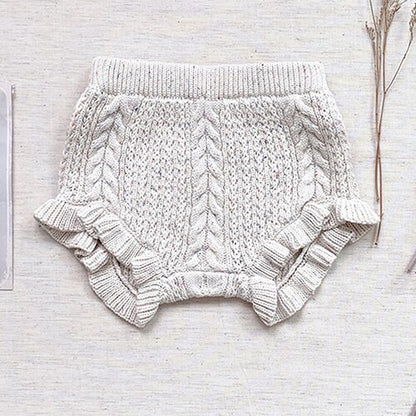 Knitted Ruffle Edge Bloomers