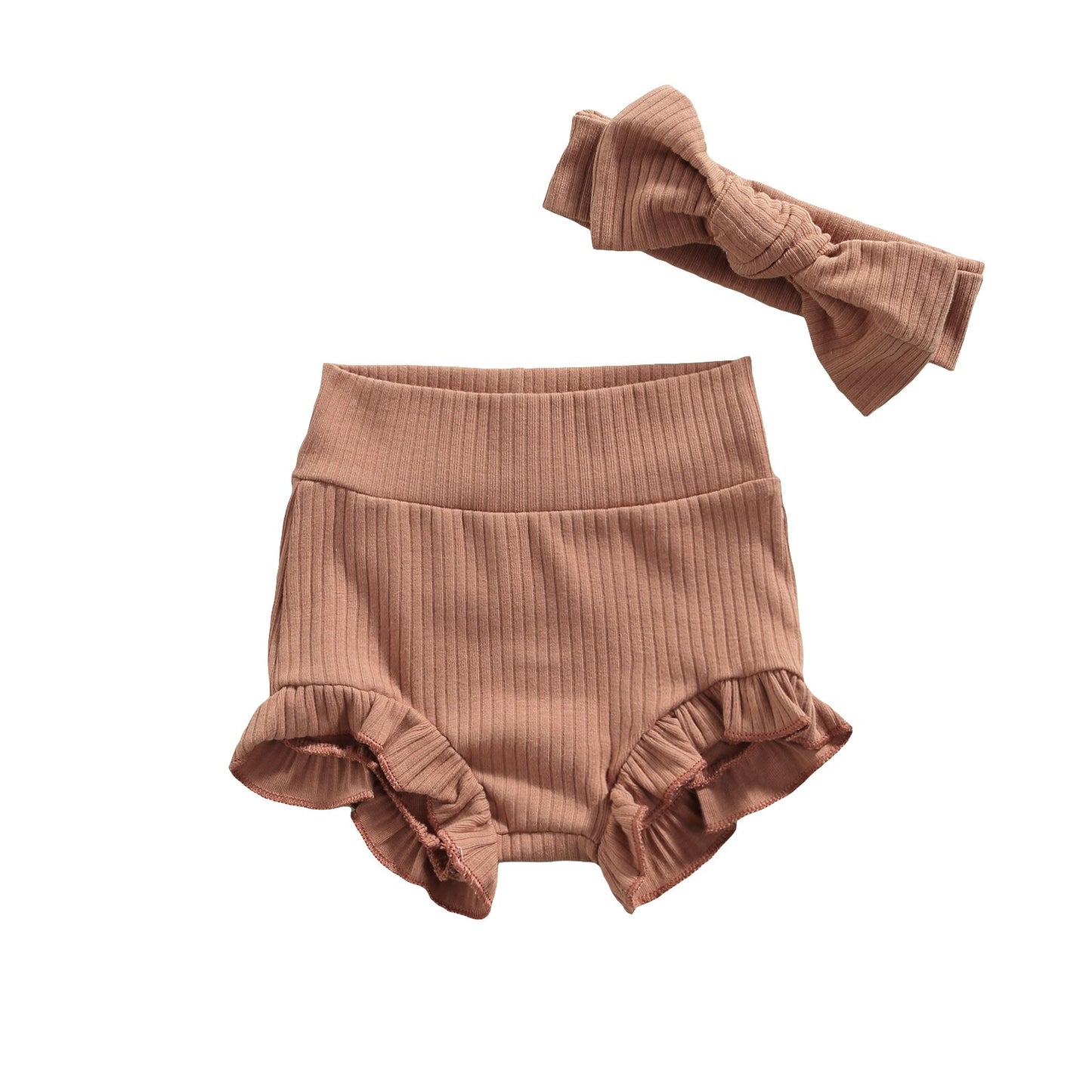 Ruffle Bloomers and Headband Set