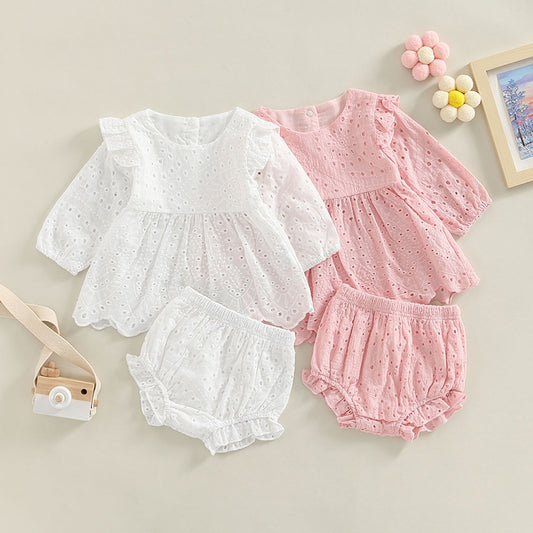 Princess Long Sleeve Ruffled Outfit