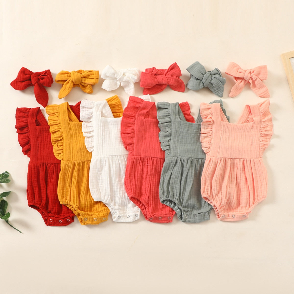 Bubble Romper Set (6 colors)