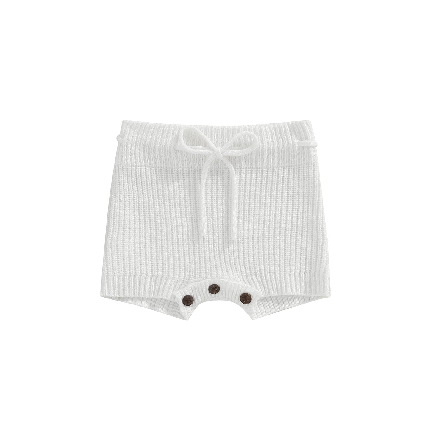 Ribbed Baby Girl Shorts