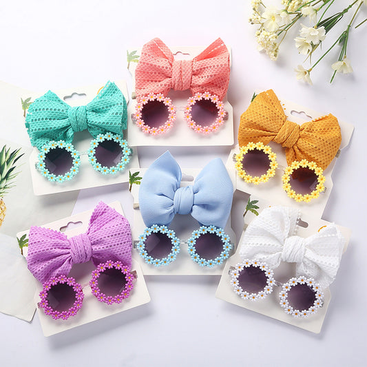 Daisy Sunnies with Headband Set